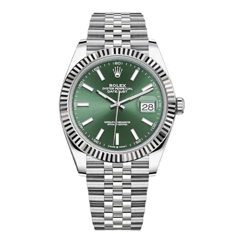 rolex femme cadran vert|Montre Rolex Datejust 41 : acier Oystersteel .